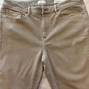 J. Jill Boyfriend Jeans in Light Brown